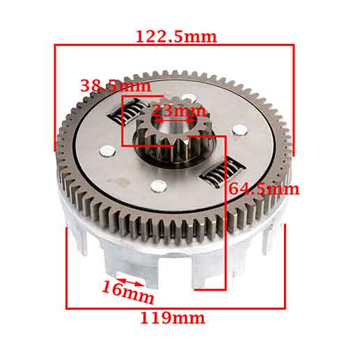 CAMPANA DE EMBRAGUE HONDA XR150L STD