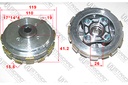 CAMPANA DE EMBRAGUE INTERIOR C/DISCOS HONDA C100 BIZ/WAVE STD