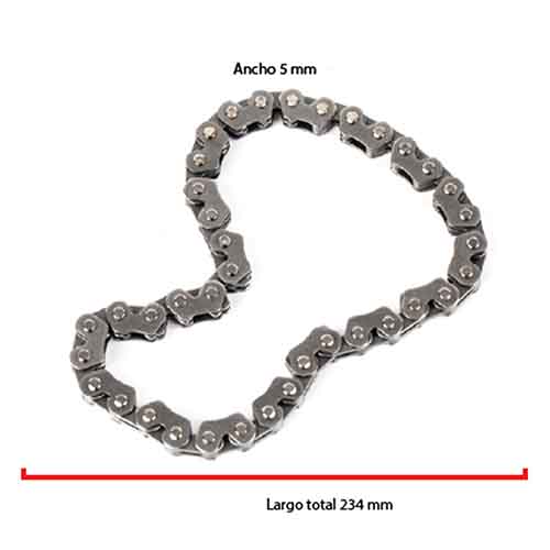 CADENA BOMBA DE ACEITE MOTOMEL SR200 OLD OEM EXCLU