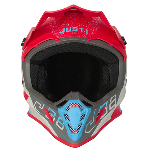 CASCO JUST1 J38 KORNER BLUE / RED XS