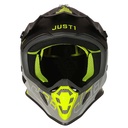 CASCO JUST1 J38 KORNER FLUO YELLOW / TITANIUM L