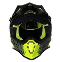 CASCO JUST1 J38 MASK FLUO YELLOW / BLACK / GREEN L