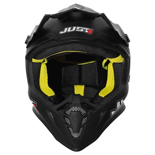 CASCO JUST1 J38 SOLID MATT BLACK XS