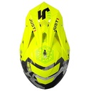 CASCO JUST1 J39 KINETIC CAMO GRAY RED LIME/FLUO YELLOW XS