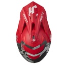 CASCO JUST1 J39 KINETIC CAMO GRAY/RED MATT L