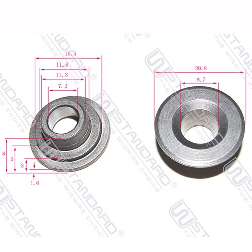 PLATILLO DE VALVULA HONDA ELITE125 M/N (2007-2017) (4PCS) STD