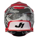 CASCO JUST1 J39 KINETIC CAMO GRAY/RED MATT M