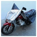 CUBRE MOTO SILVER NEGRO TALLE L DINAMIC