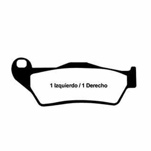 PASTILLAS DE FRENO HUSQVARNA (VARIOS MODELOS) HUSABERG - KTM 125 ORA (181)