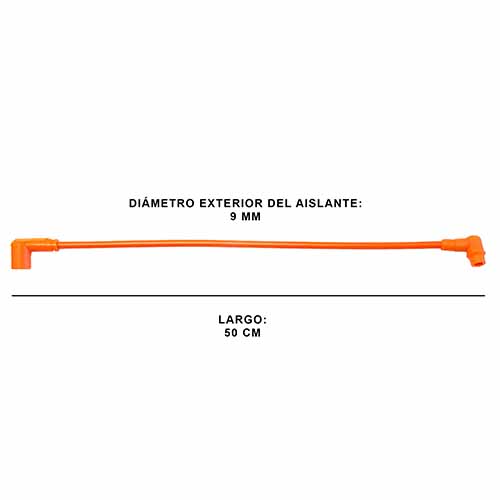 CABLE DE BOBINA PIN PARA BA360 FERRAZZI (NBF98 50cm)
