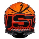 CASCO JUST1 J39 POSEIDON FLUOR ORANGE/RED/BLACK L