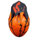 CASCO JUST1 J39 POSEIDON FLUOR ORANGE/RED/BLACK M