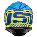 CASCO JUST1 J39 POSEIDON FLUOR YELLOW/BLUE XL