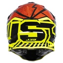 CASCO JUST1 J39 POSEIDON FLUOR YELLOW/RED/BLACK M