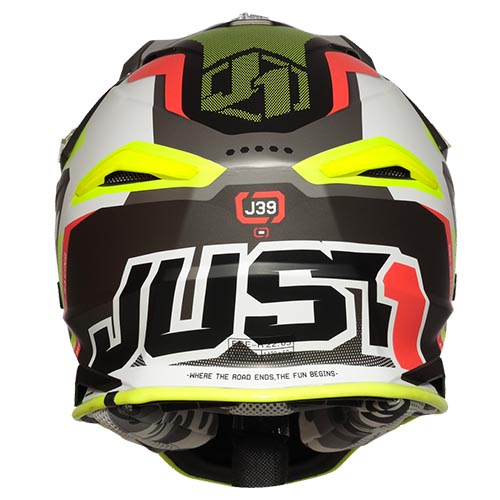 CASCO JUST1 J39 REACTOR FLUO YELLOW/RED/TITANIUM M