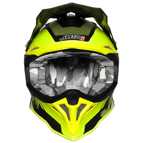 CASCO JUST1 J39 REACTOR FLUO YELLOW/RED/TITANIUM XL