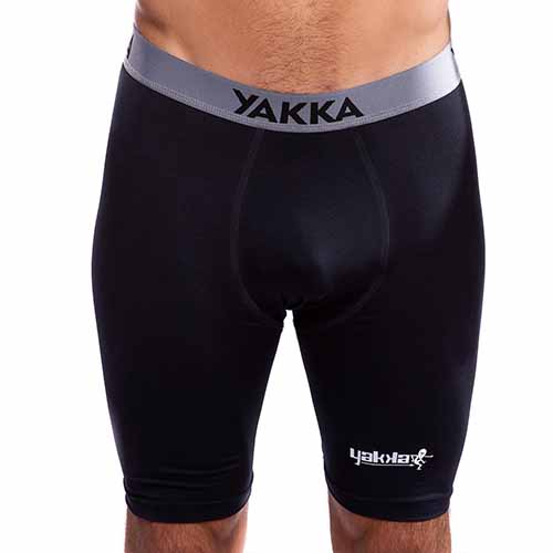 CALZA CORTA HOMBRE NEGRO/NEGRO S YAKKA (1001)