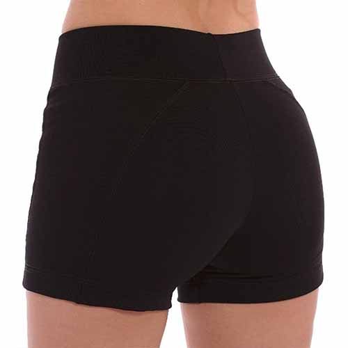 CALZA MINI SHORT MUJER NEGRO TALLE S YAKKA (3004)