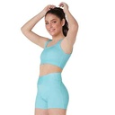 CALZA MINI SHORT MUJER SUBLIMADA FANTASY AQUA TALLE S YAKKA (3006)