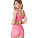 CALZA MINI SHORT MUJER SUBLIMADA FANTASY FUCSIA TALLE L YAKKA (3006)