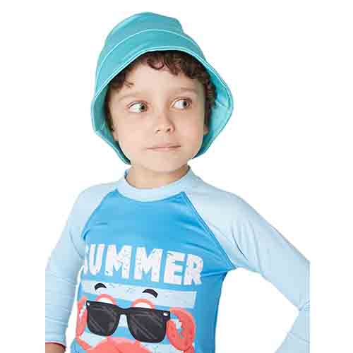 GORRO FILTRO UV NIÑO AQUA TALLE 1 YAKKA (2022)