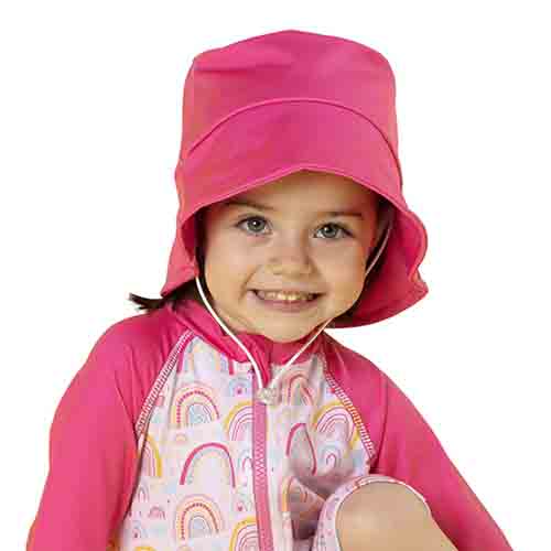 GORRO FILTRO UV NIÑO ROSA TALLE 2 YAKKA (2022)