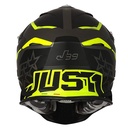 CASCO JUST1 J39 STARS BLACK FLUO YELLOW TITANIUM XS