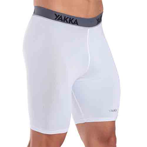 CALZA CORTA HOMBRE BLANCA L YAKKA (1001)