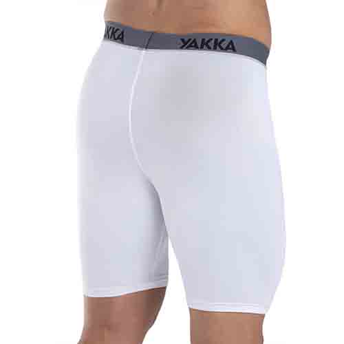 CALZA CORTA HOMBRE BLANCA L YAKKA (1001)