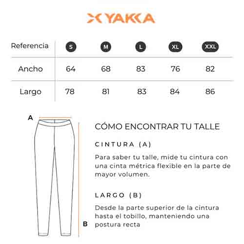 CALZA TERMICA LARGA UNISEX TALLE XL YAKKA (2021)