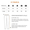 CALZA TERMICA LARGA UNISEX TALLE XL YAKKA (2021)
