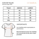 REMERA CLASSIC BLANCA TALLE S YAKKA (4027)