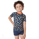 REMERA FILTRO UV NIÑO DINOSAURIO M/CORTA TALLE 1 YAKKA (4021)