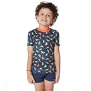 REMERA FILTRO UV NIÑO DINOSAURIO M/CORTA TALLE 1 YAKKA (4021)