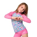 REMERA FILTRO UV NIÑO MALIBU TALLE 6 YAKKA (4005)