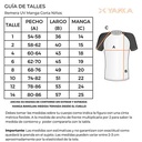 REMERA FILTRO UV NIÑO PALMERAS M/CORTA TALLE 1 YAKKA (4021)