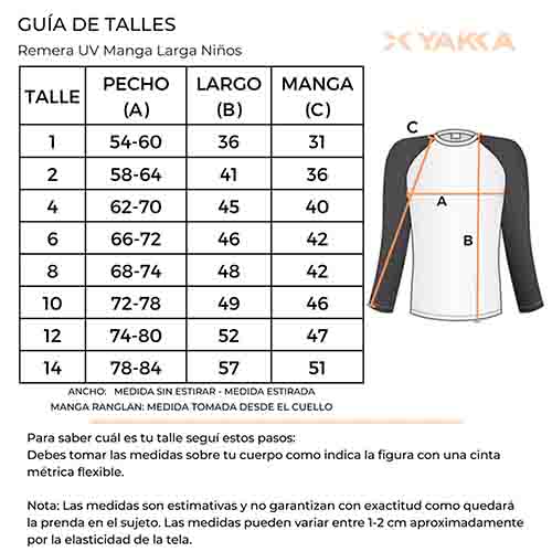 REMERA FILTRO UV NIÑO PALMERAS TALLE 10 YAKKA (4005)