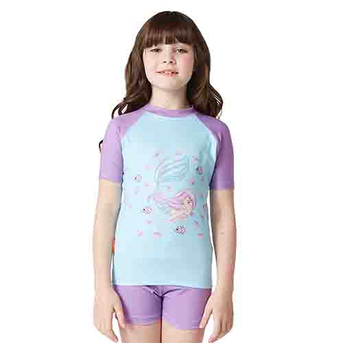 REMERA FILTRO UV NIÑO SIRENA M/CORTA TALLE 1 YAKKA (4021)