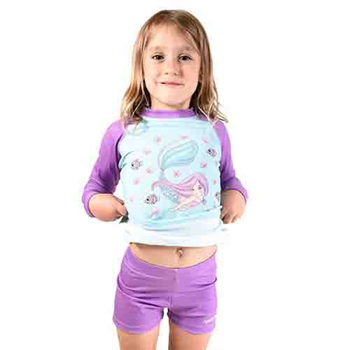 REMERA FILTRO UV NIÑO SIRENA TALLE 12 YAKKA (4005)