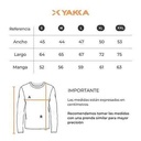 REMERA MANGA LARGA TERMICA HOMBRE XS YAKKA (1012)