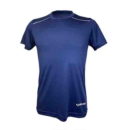 REMERA RUNNING HOMBRE AZUL MARINO L YAKKA (4002)