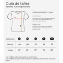 REMERA RUNNING HOMBRE JASPEADA NARANJA S YAKKA (4007) DISCONTINUADA