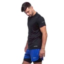 REMERA RUNNING HOMBRE NEGRA S YAKKA (4002)