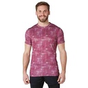REMERA RUNNING HOMBRE TAYLOR BORDO TALLE M YAKKA (4003)