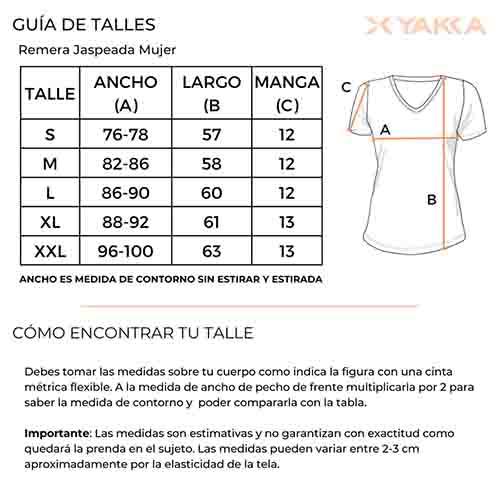 REMERA RUNNING MUJER JASPEADA PETROLEO S YAKKA (4015)