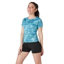 REMERA RUNNING MUJER TAYLOR AQUA TALLE S YAKKA (4028)