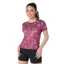 REMERA RUNNING MUJER TAYLOR BORDO TALLE S YAKKA (4028)(4026)