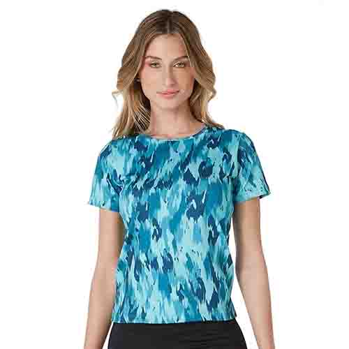 REMERA SUBLIMADA MUJER FEARSLEES TALLE S YAKKA (4026)