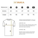 REMERA TERMICA MANGA CORTA NEGRA L YAKKA (1010)