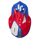 CASCO JUST1 J18 VERTIGO BLUE/WHITE/RED MATT L